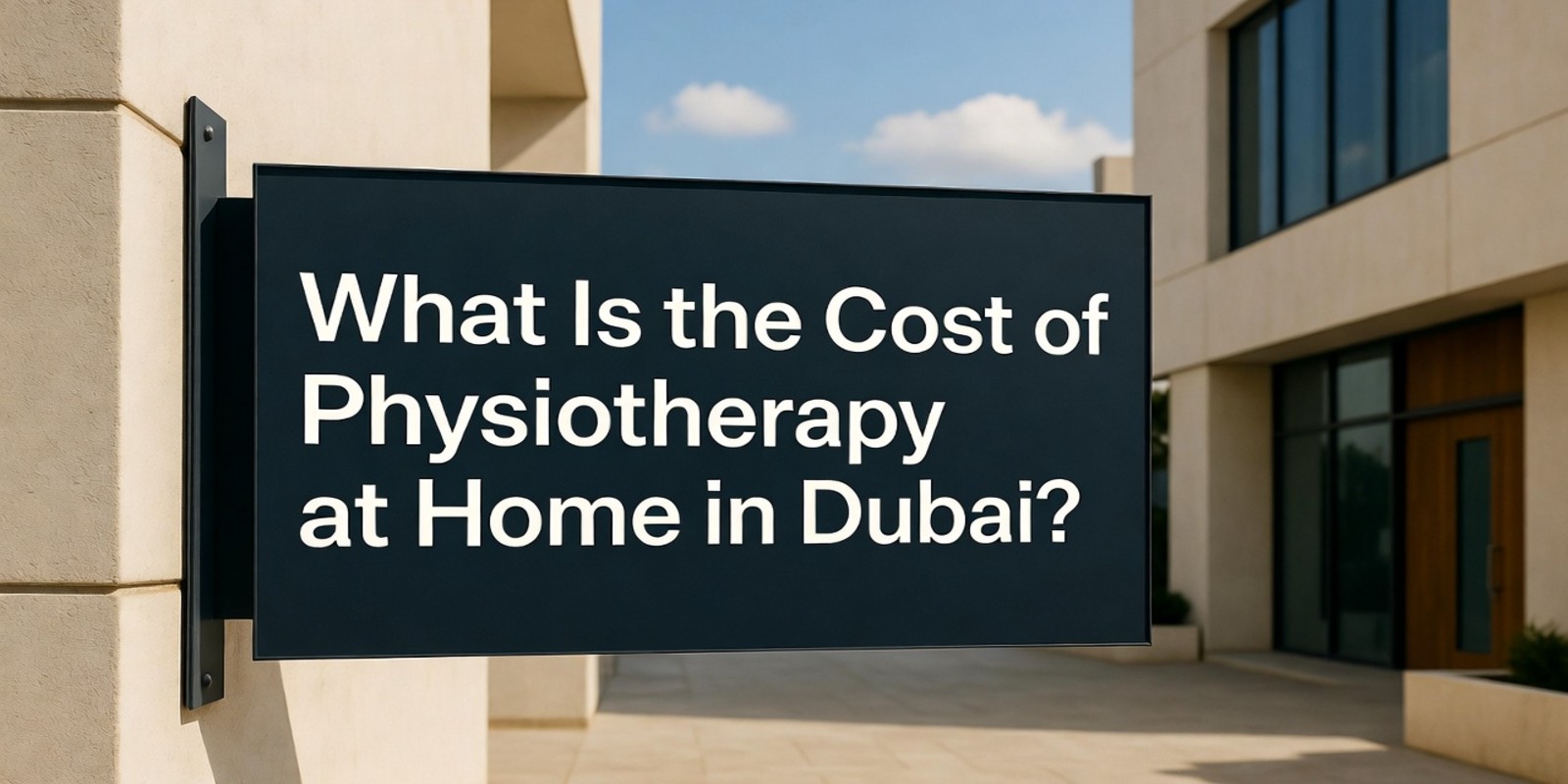 Cost of At-Home Physiotherapy in Dubai | Affordable Care