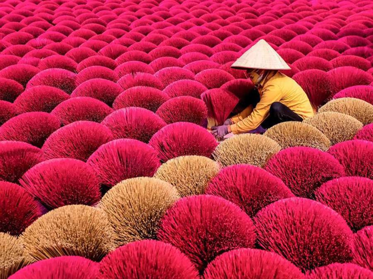 How to Visit Quang Phu Cau: Vietnam’s Colorful Incense Village