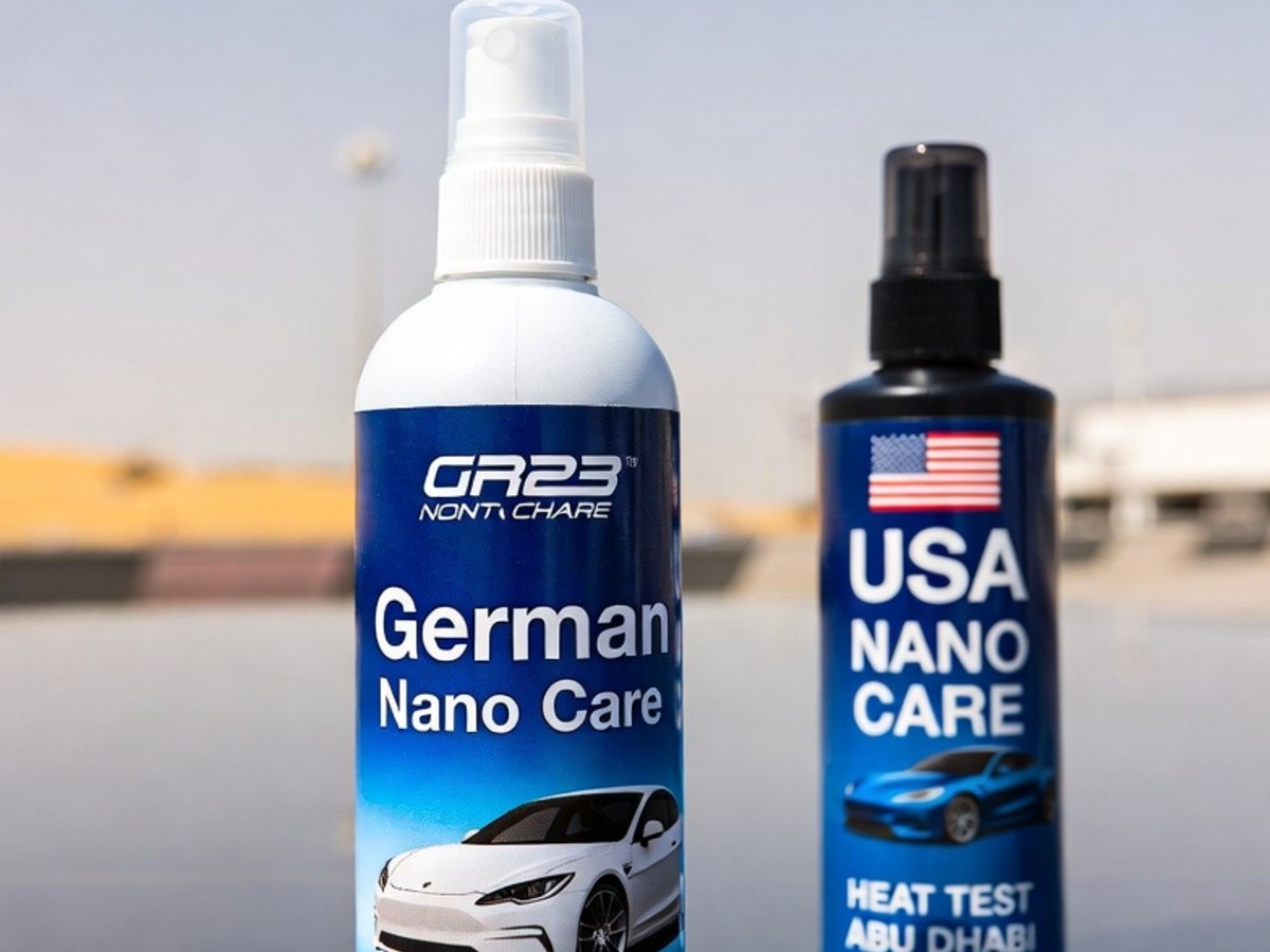 Abu Dhabi Heat Test: German Nano Care vs USA Nano Care Tint