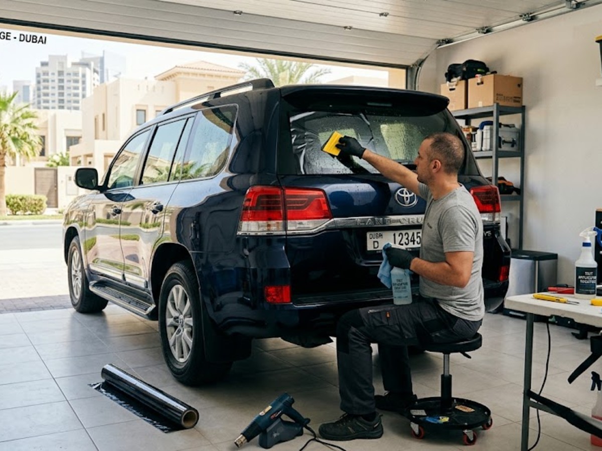 Car Window Tinting at Home in Dubai – Easy, Legal & Professional Service